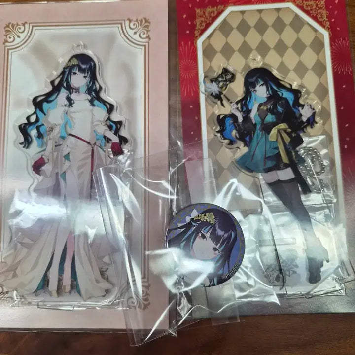 [BUNJANG] Fate/Grand Order Tenochtitlan Acrylic Standee &amp; Badge Set / 페그오 fgo 페이트 테노치티틀란 아크릴 스탠드 뱃지