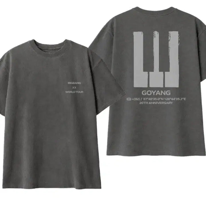 [BUNJANG] BIGBANG 20th Anniversary Concert Goyang Edition T-Shirt L / [바로배송]빅뱅 20주년 콘서트 고양에디션 티셔츠 L