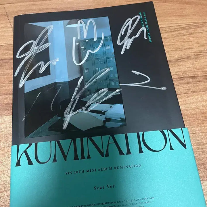 [BUNJANG] SF9 10th Mini Album RUMINATION Signed Album / SF9 10TH MINI ALBUM RUMINATION 싸인앨범