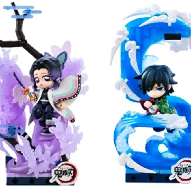 [BUNJANG] Pop Mart Demon Slayer Kimetsu no Yaiba Shinobu &amp; Giyu Bundle / 팝마트 귀멸의칼날 입지편(시노부,기유일괄)