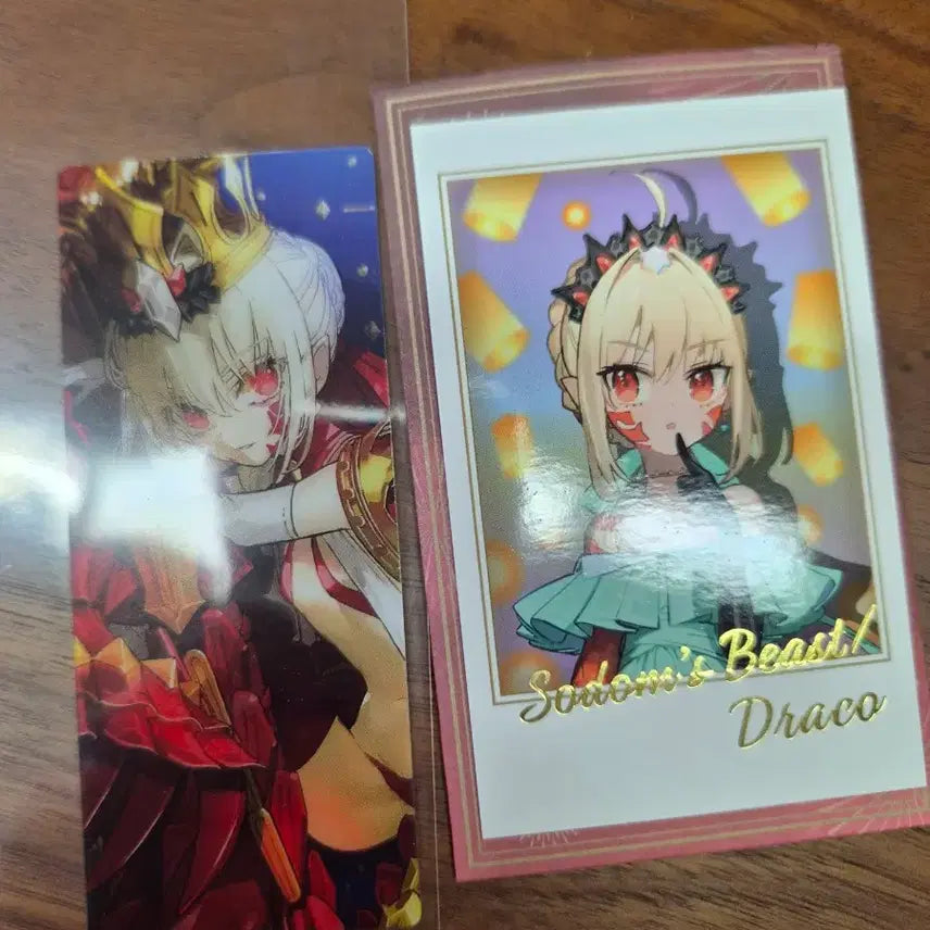 [BUNJANG] Fate/Grand Order Nero Draco Pre-Final Ascension Photocard / fgo 페그오 페이트 네로 드라코 최종재림전 포토카드