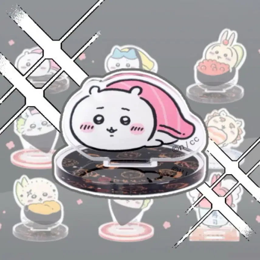 [BUNJANG] Chiikawa Sushi Acrylic Stand / 치이카와 스시 아크릴 스탠드 먼작귀
