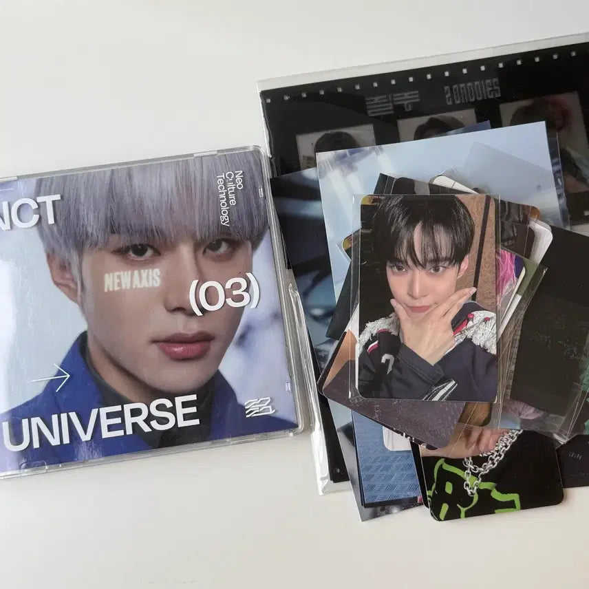 [BUNJANG] NCT Universe Jeongwoo Album + Photocard Bundle Set / 엔시티 nct 유니버스 정우 앨범 + 포토카드 포카 비공굿 등