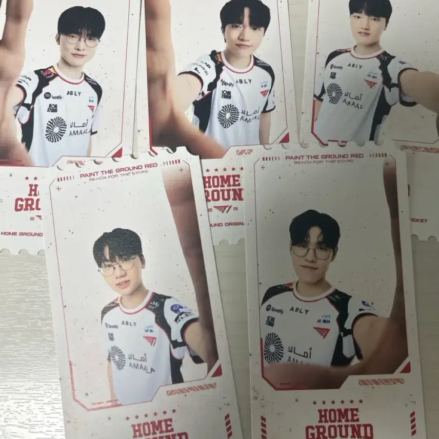 [BUNJANG] T1 Homeground Original Ticket Set (5 Types) / T1 티원 홈그라운드 Homeground 오리지널티켓 5종세트