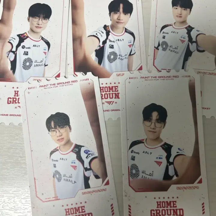 [BUNJANG] T1 Homeground Original Ticket Set (5 Types) / T1 티원 홈그라운드 Homeground 오리지널티켓 5종세트