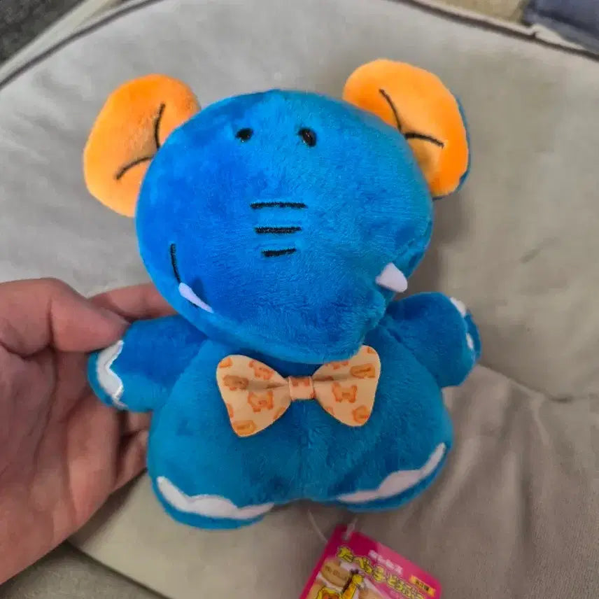 [BUNJANG] Tabeko Doubutsu Elephant Plush Keychain / 일본 타베코 도부츠 코끼리 인형 키링