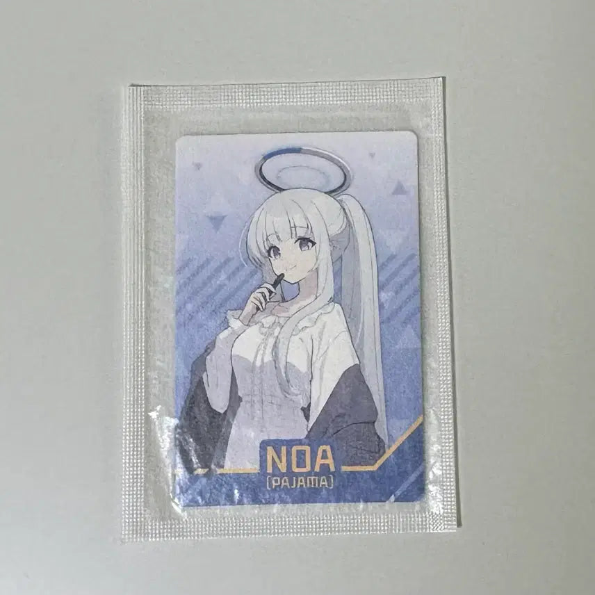 [BUNJANG] Blue Archive GS25 Noah Pajama Pan-oa Photocard (Sealed) / 블루아카이브 GS25 웨하스 파노아 포카 미개봉