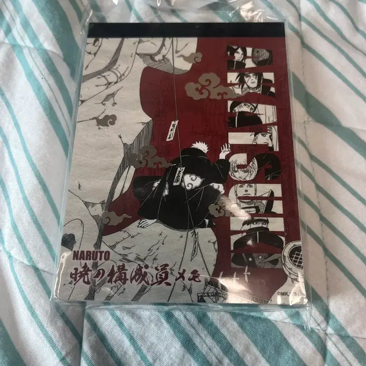 [BUNJANG] Naruto Jump Shop Akatsuki Memo Pad / 나루토 점프샵 떡메모장 아카츠키