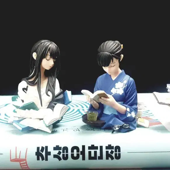 [BUNJANG] Bibliophile Princess Shiori Ko 4-Piece Figure Set / 레어,피규어,비블리아 고서당의 사건수첩,시오리코,4종,정품