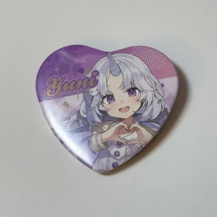 [BUNJANG] Stellive Ayatsuno Uni Spring Breeze Date Pop-up Random Heart Can Badge / 스텔라이브 봄빛데이트 팝업 랜덤 하트 캔뱃지 아야츠노 유니 에버리스