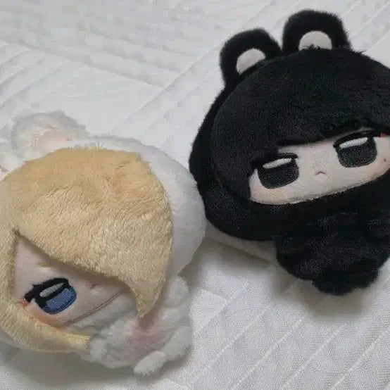 [BUNJANG] Zombie High School Stuffed Doll Myeong Dongseok &amp; Myeong Narae Bundle Set / 좀비고등학교 솜인형 묭동석 묭나래 일괄양도 급처