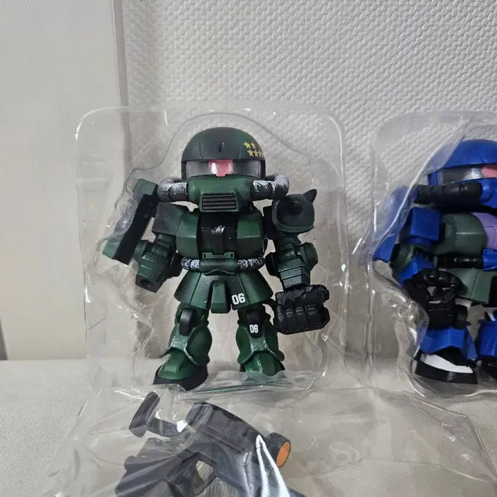 [BUNJANG] Bandai Namco Gundam MS-06 Zaku II Variation Mini Figure Set / 반다이남코 건담 MS-06 자쿠II 베리에이션 미니 피규어