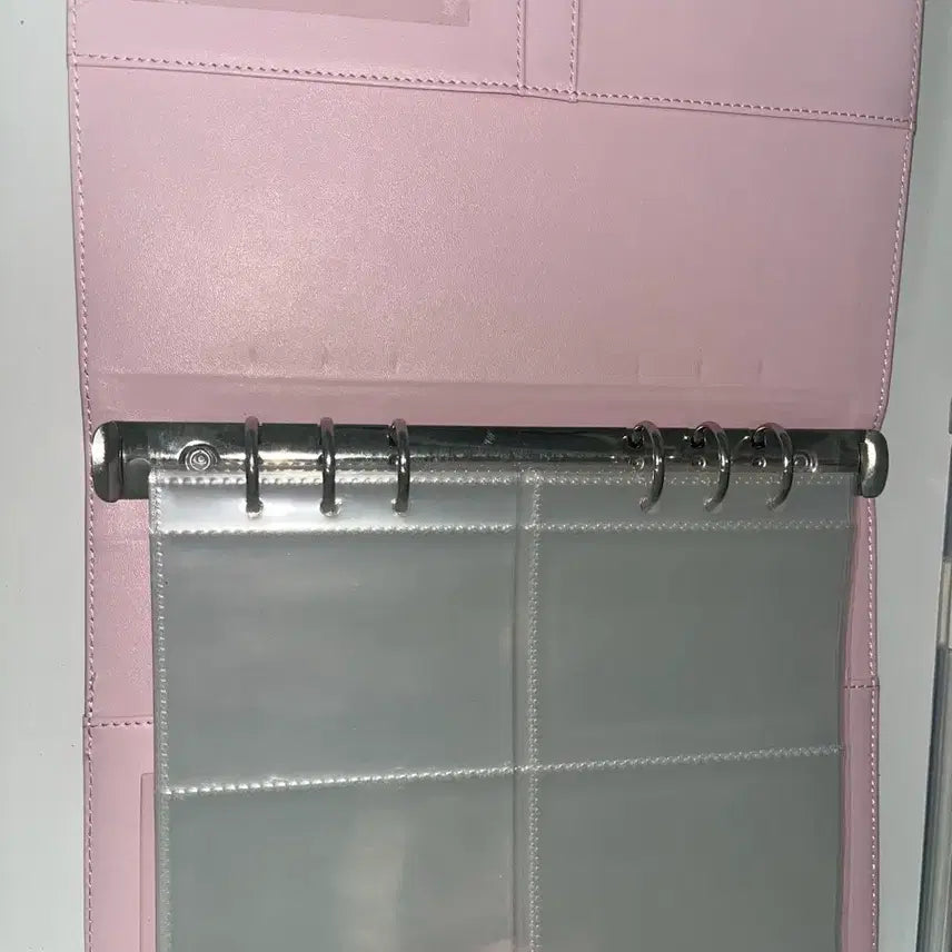 [BUNJANG] Pink Macaron Binder with 10 Inserts / 핑크색 마카롱 바인더 판매합니다!