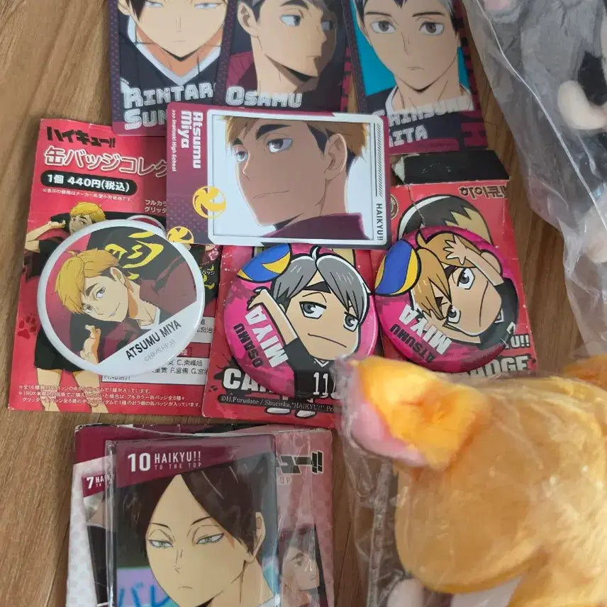 [BUNJANG] Haikyuu!! Inarizaki High Goods Set (Atsumu, Suna, Kita, Osamu) / 하이큐 이나리자키 굿즈세트 아츠무 스나 키타 오사무