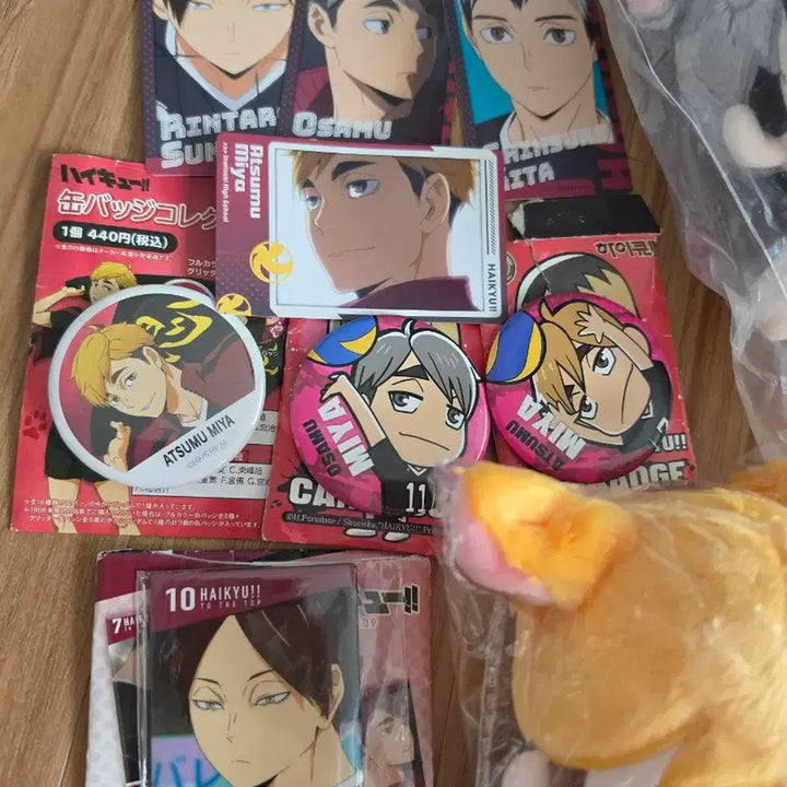 [BUNJANG] Haikyuu!! Inarizaki High Goods Set (Atsumu, Suna, Kita, Osamu) / 하이큐 이나리자키 굿즈세트 아츠무 스나 키타 오사무