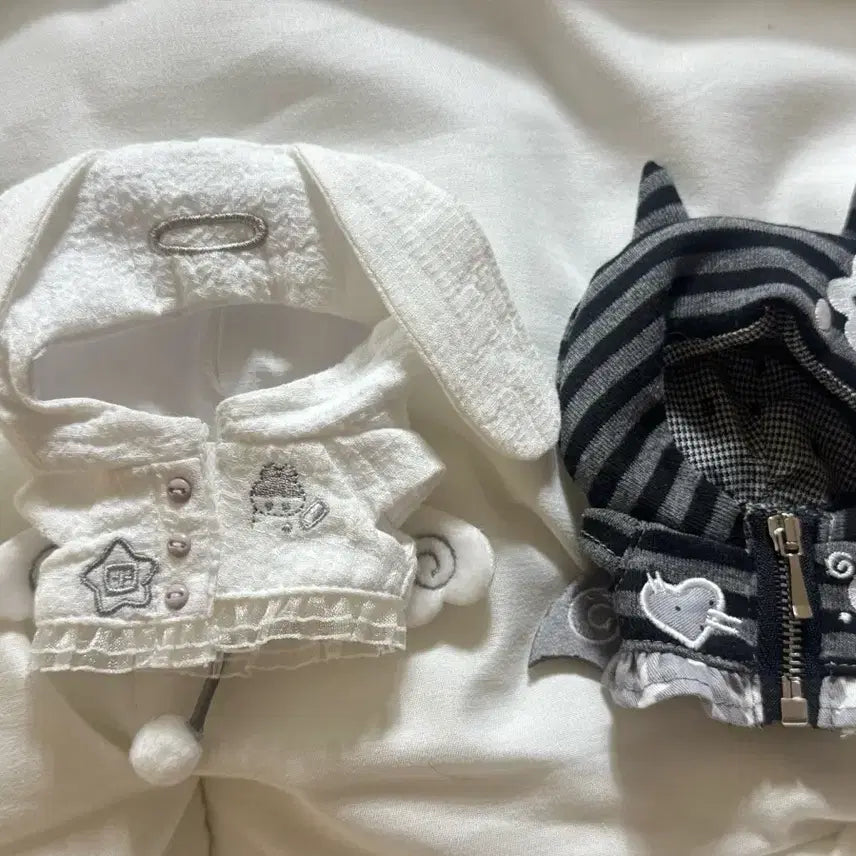 [BUNJANG] Angel and Devil 10cm Doll Clothing Set / 천사, 악마 10cm옷 세트