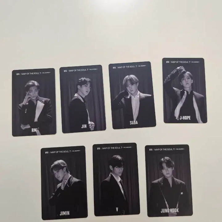 [BUNJANG] BTS MAP OF THE SOUL The Journey Album Full Set with POB Photocards / 방탄소년단 bts 맵솔더저니 앨범 특전포카포함 풀셋 양도