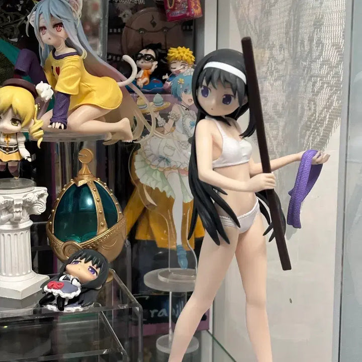 [BUNJANG] Madoka Magica Akemi Homura Swimsuit EXQ Figure / 마법소녀 마도카 마기카 EXQ 피규어 아케미 호무라 수영복