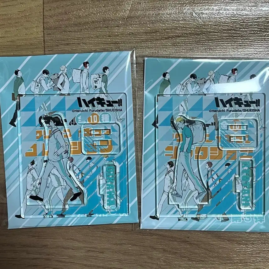 [BUNJANG] Haikyu!! Seijoh Academy Acrylic Standees Oikawa &amp; Kenta Bundle Set / 하이큐 등교아크릴 오이카와+켄타로 일괄판매