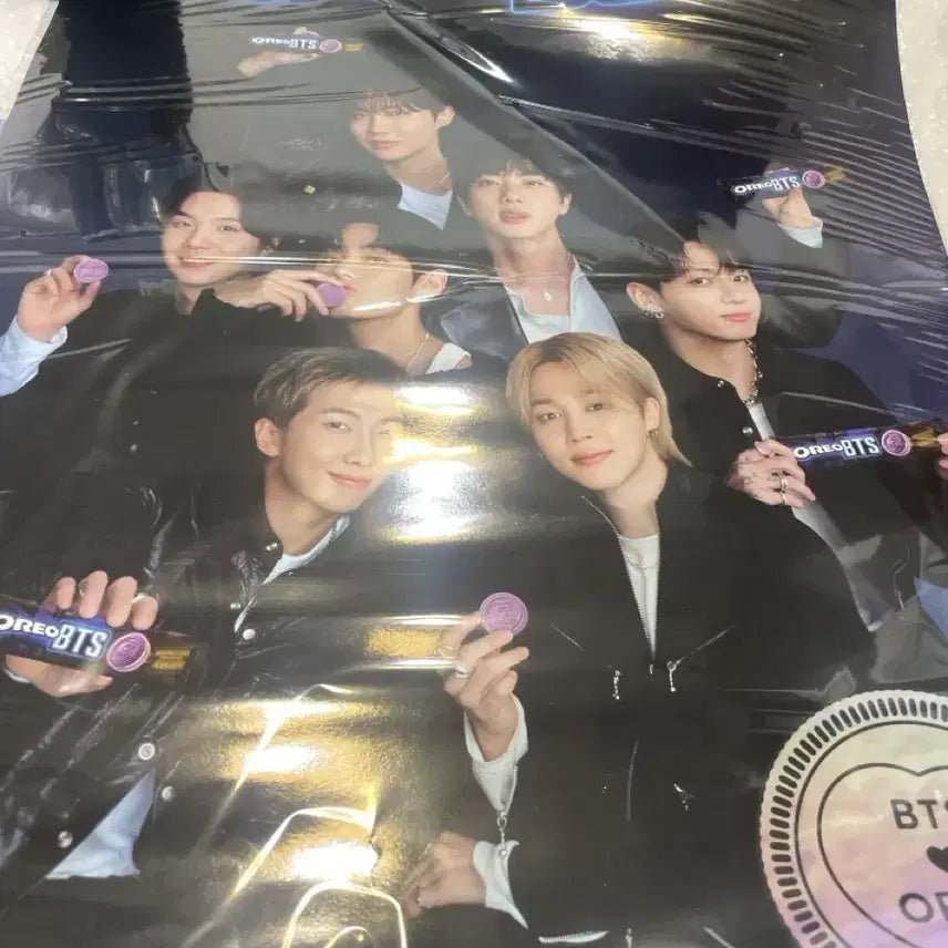 [BUNJANG] BTS Oreo Collaboration Poster / 방탄소년단 BTS 오레오 콜라보 포스터