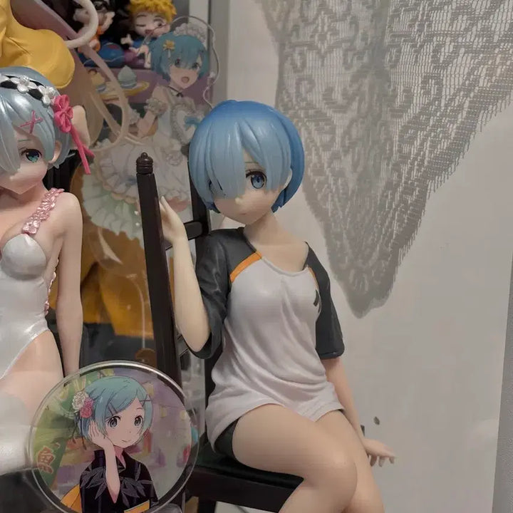 [BUNJANG] Re:Zero Rem Relax Time Subaru T-shirt Version Figure / 렘 릴렉스타임 스바루 티셔츠ver