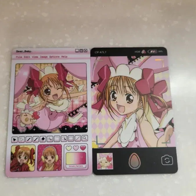 [BUNJANG] Cardcaptor Sakura Lucky Draw Photocard Yui Bundle Set / 캐릭캐릭체인지 카페 럭키드로우 포토카드 유이 일괄