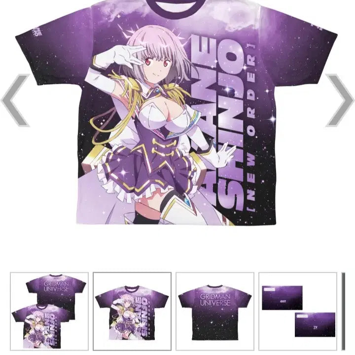 [BUNJANG] Cospa Akane Shinjo T-Shirt / 코스파 그리드맨 신죠아카네 티셔츠