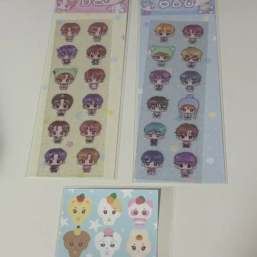 [BUNJANG] NCT WISH Ririru Ririmu Stickers Riku Yuushi Bundle Set / 엔시티 위시 라무네님 스티커 리쿠 유우시