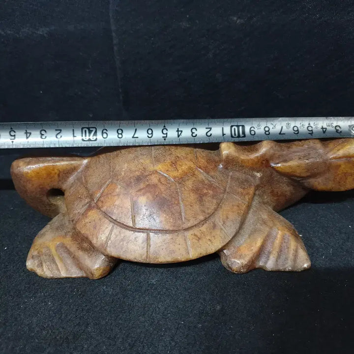 [BUNJANG] Antique Jade Turtle Figurine / (수원만물)출토 화전옥 자라상