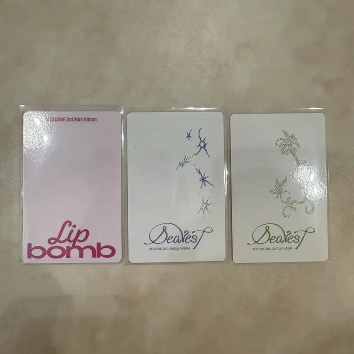[BUNJANG] RE:SINE JENA Photocard Bundle Set / 리센느 제나 앨포 3장 일괄 양도해요!