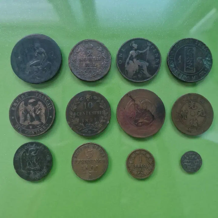 [BUNJANG] Antique Coin Collection (12 Items) / 근대주화 12점