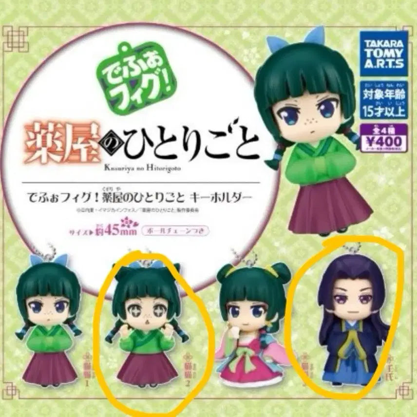 [BUNJANG] Kusuriya no Hitorigoto Gacha Figure / 약사의 혼잣말 가챠 피규어