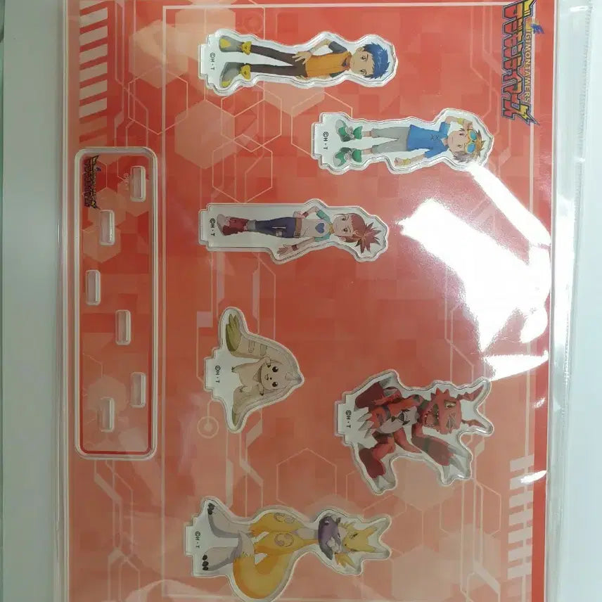 [BUNJANG] Digimon Tamers Group Acrylic Standee &amp; Gacha Mini Acrylic Standees / 디지몬 테이머즈 단체 아크릴+가챠 미니 아크릴