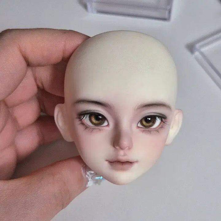 [BUNJANG] MSD Mia White Makeup Head Ball-Jointed Doll / 구관 msd 미아백 헤드 구체관절인형