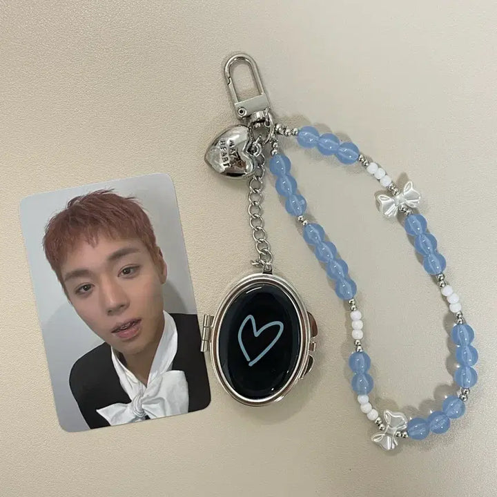 [BUNJANG] Park Jihoon Same Place Fanmeeting Photomirror Keyring (Unsealed) / (단순개봉)박지훈 같은자리 팬미팅 포토미러키링 엠디