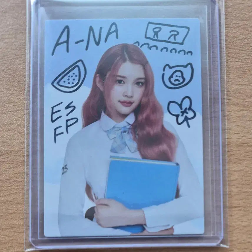[BUNJANG] Teleca K-Pop Rookie Hats to Hearts Eina Sketch Card / 2025 테레카 KPOP 루키 하츠투하츠 에이나 스케치카드 판매합니다.