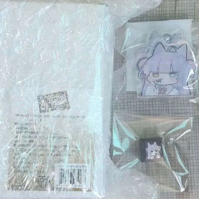 [BUNJANG] Stellive Tenkoshubuki Valentine Mug Set &amp; Keycap / 스텔라이브 텐코시부키 발렌타인 머그컵 세트,키캡