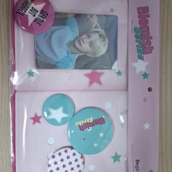 [BUNJANG] TWS Blemish Strike Collaboration Limited Edition Photocard and Pin Badge Set / 투어스(TWS)의 &