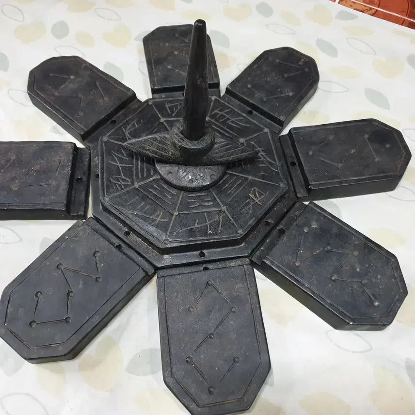 [BUNJANG] Yohamon Civilization Black Jade Sundial / (수원만물)박물관급이 흑피옥 해시계