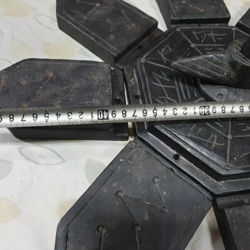 [BUNJANG] Yohamon Civilization Black Jade Sundial / (수원만물)박물관급이 흑피옥 해시계