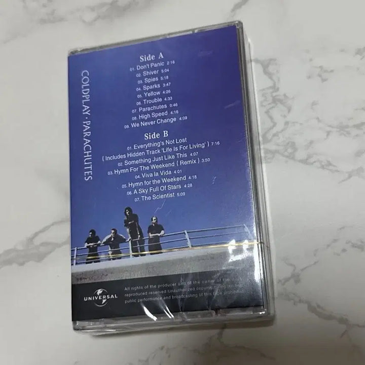 [BUNJANG] Coldplay Parachutes Cassette Tape (Sealed) / 콜드플레이 Parachutes 카세트 테이프