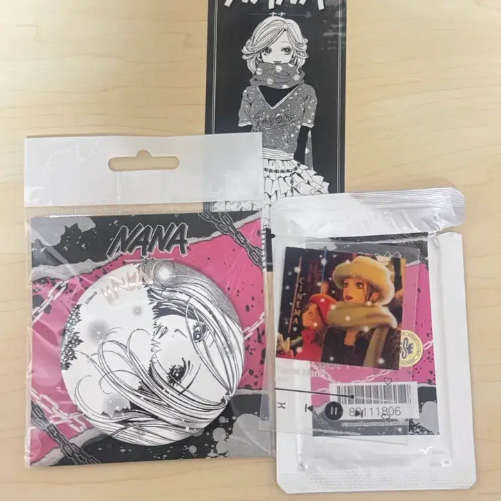 [BUNJANG] Toonique Nana Acrylic Card, Mirror, POB Ticket, Coaster Bundle Set / 투니크 나나 아크릴 카드,거울,특전 티켓,코스터 일괄