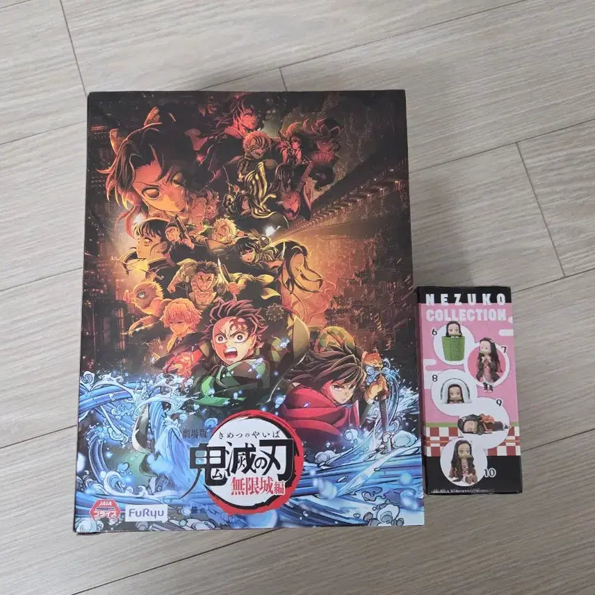 [BUNJANG] Demon Slayer Nezuko Craft Holic Noodle Stopper Figure 2 Types Bundle Set / 귀멸의 칼날 네즈코 크래프트홀릭 누들스토퍼 피규어 2종 일괄판매