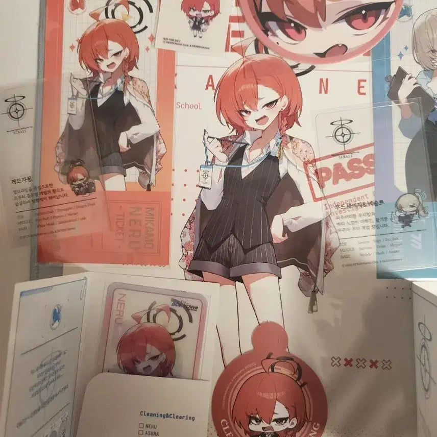 [BUNJANG] Blue Archive C&amp;C Animate Full Character Full Batch Bonus Bundle / 블루아카이브 c&amp;c애니메이트 전캐릭 전주차 특전 일괄팝니다