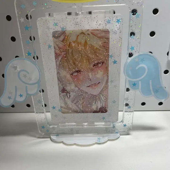 [BUNJANG] Leroca Angel Rotating Acrylic Photocard Holder / 레로카 엔젤 회전 아크릴 포카홀더 포카스탠드 판매합니다