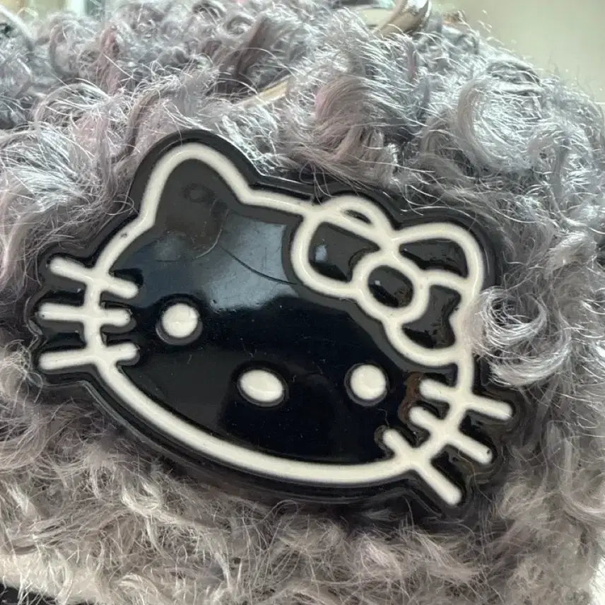 [BUNJANG] Short-Legged Curly Kitty Doll with Glasses / 안경 쓴 숏다리 뽀글이 키티인형