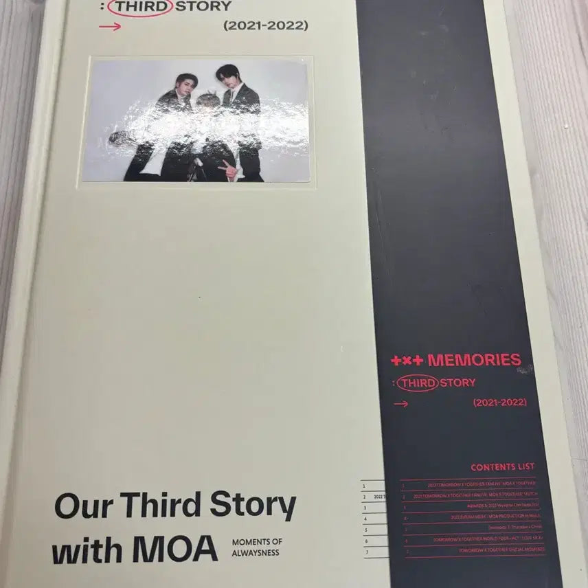 [BUNJANG] TXT Tomorrow X Together Third Story 2021-2022 (Album Only, Photocard Excluded) / 투모로우바이투게더 메모리즈 Third Story 2021-2022