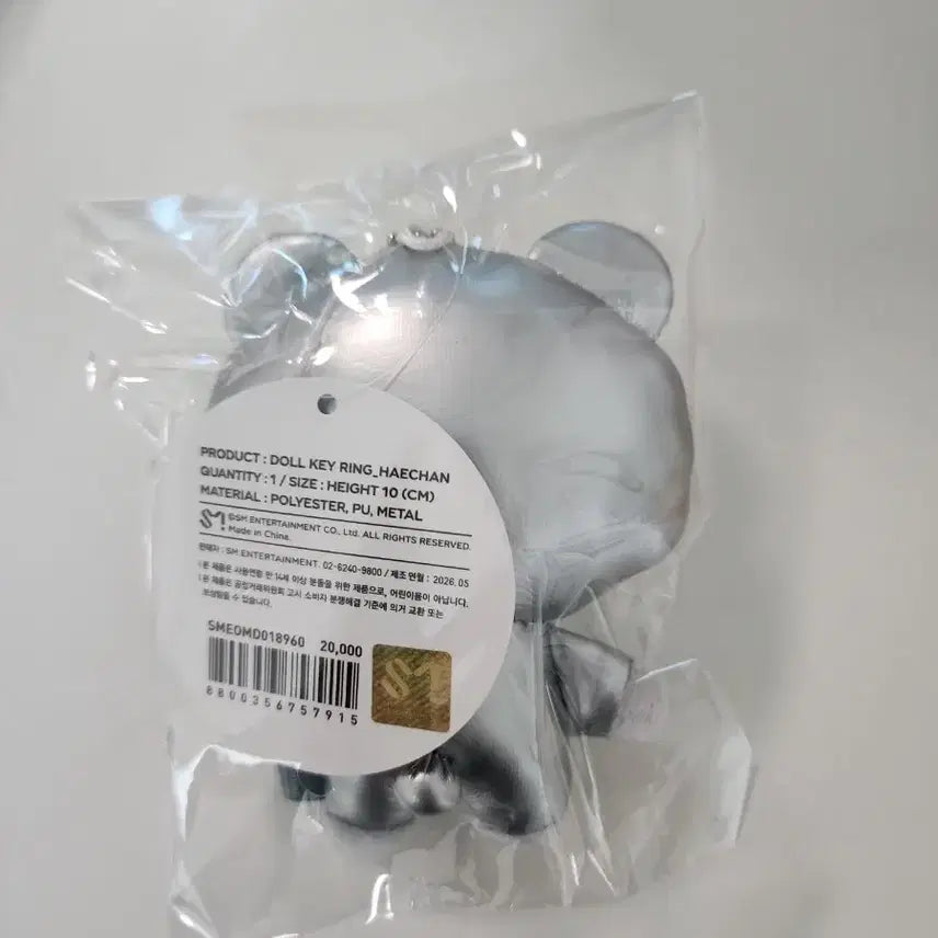 [BUNJANG] NCT Haechan Ggumi Doll (Silver Version) / NCT 해찬 꾸미 돌(실버) 버전