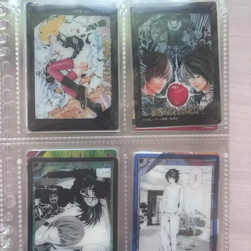 [BUNJANG] Death Note Card Bundle Set / 데스노트 카드 포카 일괄판매