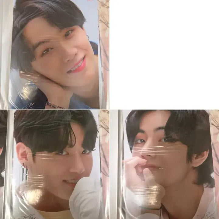 [BUNJANG] BTS Suga, Jungkook, V Chilsung Cider Poster Bundle Set / 일괄) 방탄소년단 슈가 윤기 정국 태형 뷔 칠성 사이다 포스터